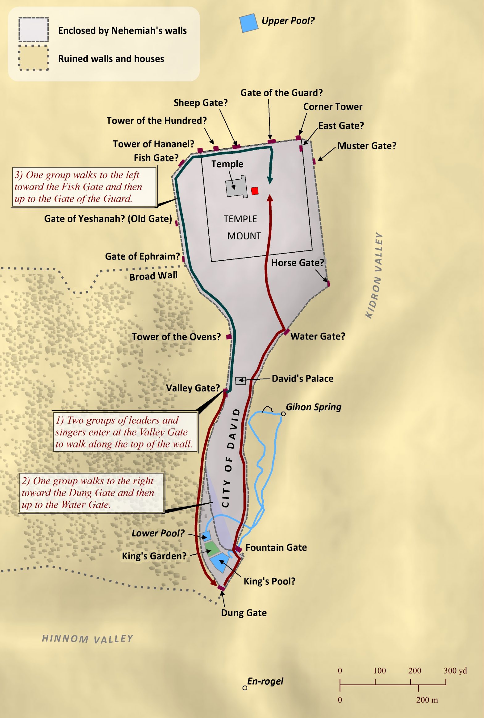 Nehemiah’s Walls Are Dedicated – Bible Mapper Atlas